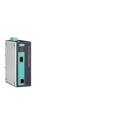 MOXA IMC-101G Industrial Giga Media Converter, 10/100/1000BaseT to 1000BaseSX/LX/LHX/ZX, 0 to 60°C