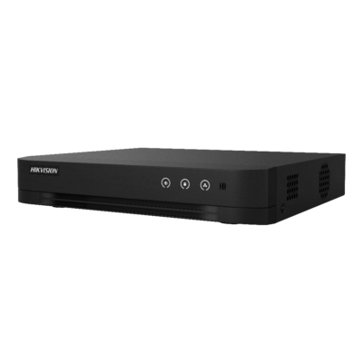 HIKVISION iDS-7208HUHI-M1/E (C) 8 csatornás AcuSense THD DVR; 8MP@8fps, 5MP@12fps, 4MP@15fps, 2MP@25fps; + 4×8MP IP; koax audio