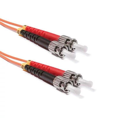 KELINE POM3D-STST-010 Duplex multimódusú patchkábel 50/125µm , 2xST-2xST, 1m