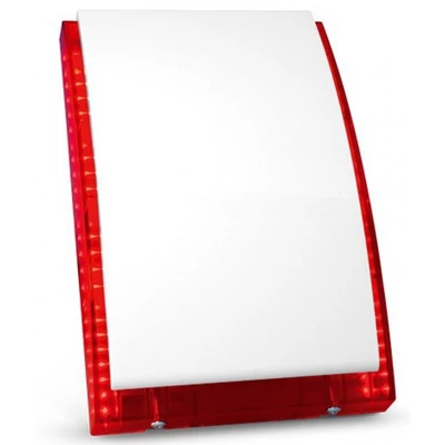 SATEL MSP-300 R MICRA vezeték nélküli kültéri sziréna; piros; MTX-300 vezérlővel kompatibilis