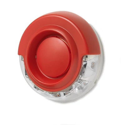 SIEMENS FDS366-RR Cerberus FIT címzett hang-fényjelző; piros LED; piros