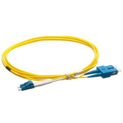 LINKEASY LCU-SCU-SM-1M-S Szimplex patch kábel 1 x SC/UPC + 1 x LC/UPC csatlakozóval, 9/125 LSZH, 1 m