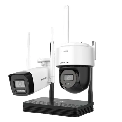 HIKVISION DS-J142I/NKS424W03H IP SOHO kamera szett; 4 csatornás NVS+1 db DS-2CV1043G2-LIDWF