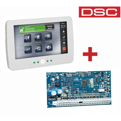 DSC NEO PACK-NEO-2032-TCHP HS2032 32 zónás riasztóközpont- HS2TCHP Érintőképernyős billentyűzet - ma