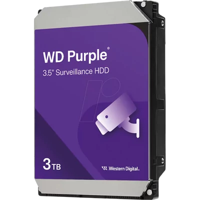 WESTERN DIGITAL WD34PURZ Belső HDD 3.5" 3TB