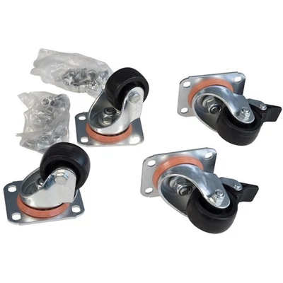 LEGRAND ECAST4 kerék készlet - hálózati és szerver szekrényekhez), 2db fix és 2db irányváltó kerékke