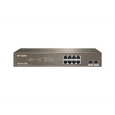 IP-COM G3310P-8-150W Switch Vezérelhető PoE