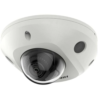 HIKVISION DS-2CD2543G2-IS (2mm) 4 MP WDR fix EXIR IP mini dómkamera; hang I/O; riasztás I/O; beépíte