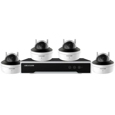 HIKVISION NK844W1H-1T (E) IP kamerarendszer szett 4 db DS-2CV1143G2-IDW/KIT/1T