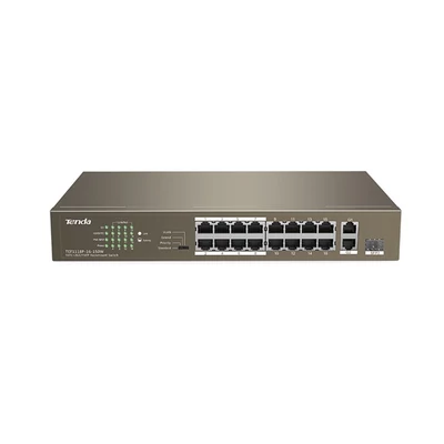 TENDA TEF1118P-16-250WV2.0 Switch PoE - TEF1118P-16-150W V3.0