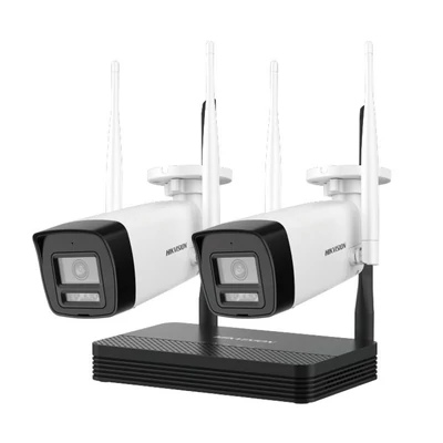 HIKVISION DS-J142I/NKS422W0H IP SOHO kamera szett; 4 csatornás NVS + 2 db DS-2CV1023G2-LIDWF