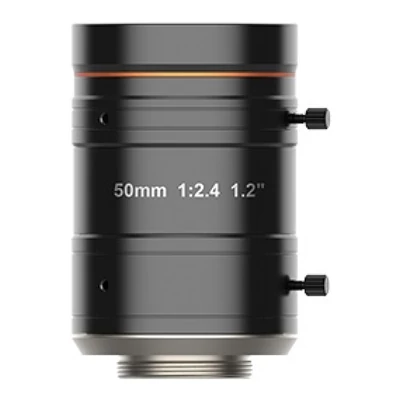 HIKROBOT MVL-KF5024M-25MP Objektív; 50 mm fix fókusztávolság; 25 MP; F2.4-F16; 1.2"; C-menet