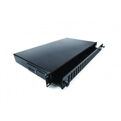 TRITON RAB-FO-X38-SL Kihúzható patch panel, 1U, 24xSC duplex, LC 4-es toldó számára
