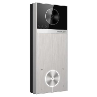 HIKVISION DS-KV6114-MWBE1 Egylakásos IP video-kaputelefon kültéri egység; kártyaolvasóval; WiFi; Blu