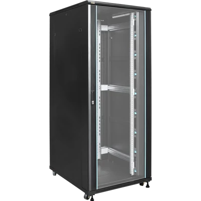 PULSAR RS4281 19" 42U 800x1000 álló rack szekrény; lapraszerelt; fekete