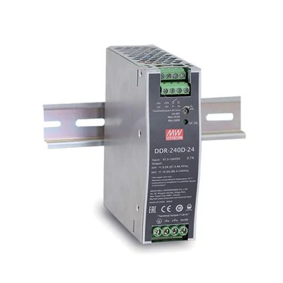 MEAN WELL DDR-240B-48 Tápegység; 48V; 5A; 240W; DIN sínre szerelhető