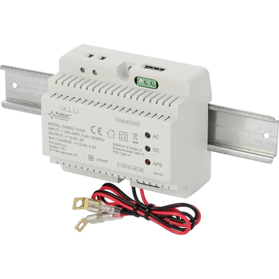 PULSAR DING2-12V2A 13,8V/2,5A DIN sínre szerelhető kapcsolóüzemű szünetmentesíthető tápegység; Grade