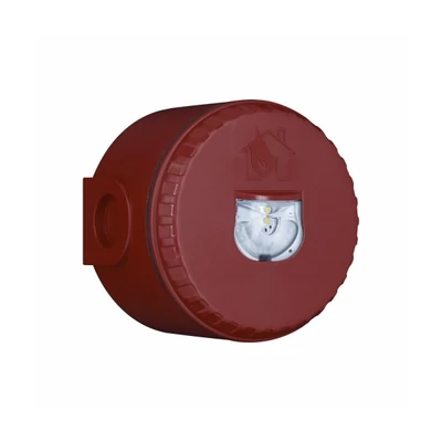 EATON 812008FULL-0109X -COOPER - - Cooper Fulleon Solista LX Fali jelzőfény piros test fehér vaku