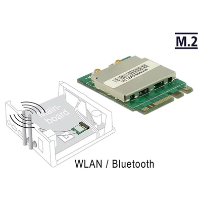 DELOCK 95254 WLAN/Bluetooth Modul
