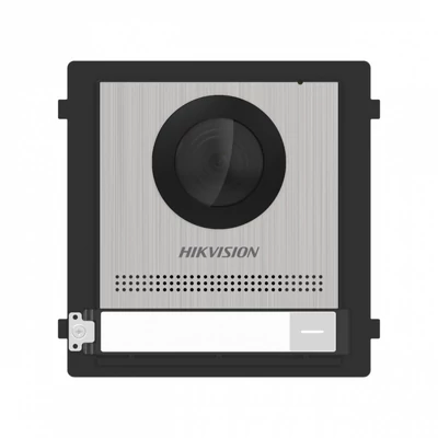 HIKVISION DS-KD8003Y-IME2/S Társasházi IP video-kaputelefon kültéri főegység; fém; moduláris; kétvez