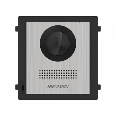 HIKVISION DS-KD8003Y-IME2/NS Társasházi IP video-kaputelefon kültéri egység; gomb nélkül;moduláris;kétvezetékes;rozsdamentes acél