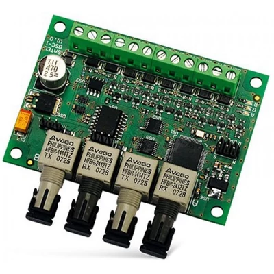 SATEL INT-FI Optikai kábel interfész INTEGRA és ACCO rendszerekhez