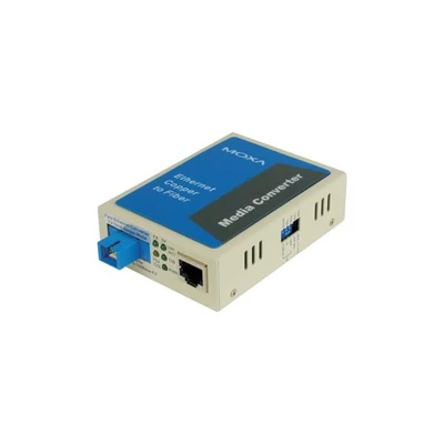 MOXA ME61A-S-SC 10/100BaseT to 100BaseFX, single mode SC, Single-Strand Fiber Converter, TX 1310 nm,