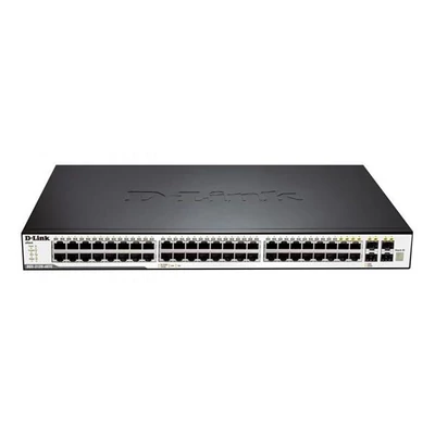 D-LINK DGS-3120-48TC/SI 48-port 10/100/1000 Layer 2 Stackable Managed Gigabit Switch including 4-por