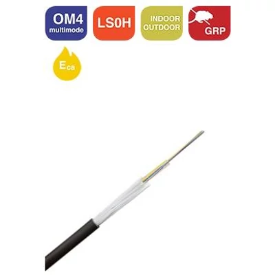 KELINE CLTD24OM4-Eca Fibre Optic Cable FO U-DQBH 24G 50/125 OM4 LSOH 1000N Euroclass Eca