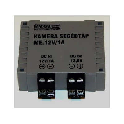 MAKRAI ME.12V/1A CCTV kamera segédtáp
