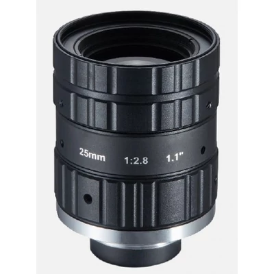 HIKROBOT MVL-KF2528M-12MP Objektív; 25 mm fix fókusztávolság; 12 MP; F2.8-F16; 1.1"; C-menet