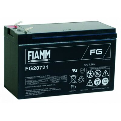 FIAMM FG20721 akkumulátor 12V 7,2Ah
