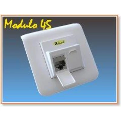 KELINE 601120 Modulo45, 2xRJR5, padlódobozba, csatornába, üres, modulok nélkül !