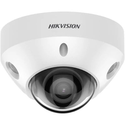 HIKVISION DS-2CD2586G2-IS(2.8mm)(C)(BLACK) IP, Mini dómkamera, 8 MP, Fix objektív, EXIR 30m, Fekete,