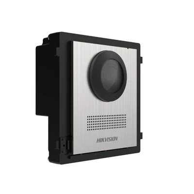 HIKVISION DS-KD8003-IME1/NS (B) Társasházi IP video-kaputelefon kültéri főegység; gomb nélkül; moduláris; rozsdamentes acél