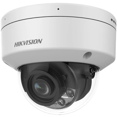 HIKVISION iDS-2CD7D47G0-XS(4mm) IP, Dómkamera, 4MP, Fix obj., IR-Fehér LED 40m, SD Kártya, Alarm in/