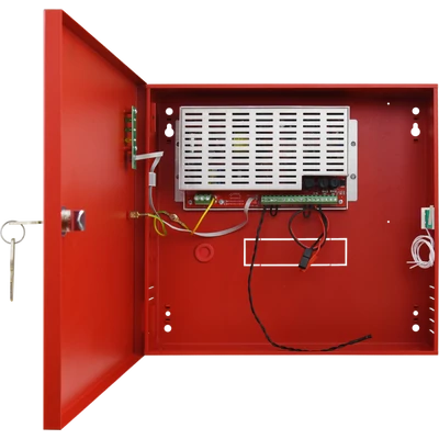 PULSAR EN54C-2A7 Szünetmentesíthető tápegység tűz- és füstjelző rendszerekhez; 27,6V / 2A / 2x7Ah; IP30