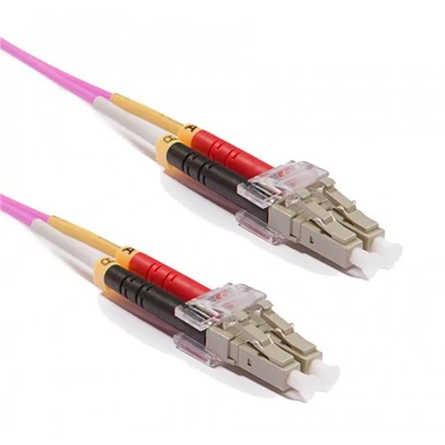 KELINE POM4D-LCLC-020 Duplex multimódusú patchkábel 50/125µm , 2xLC-2xLC, 2m