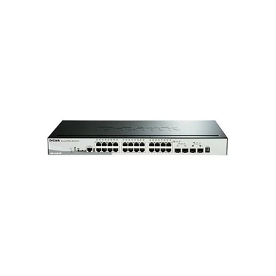 D-LINK DGS-1510-28P 28-Port Gigabit Stackable SmartPro PoE Switch including 2 SFP ports and 2 x 10G