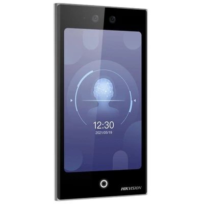 HIKVISION DS-K1T673DWX-E1 7" arcfelismerő beléptető vezérlő terminál; Mifare/Felica/DESfire kártyaol