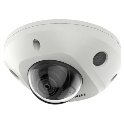 HIKVISION DS-2CD2523G2-IS (4mm)(D) 2 MP WDR fix EXIR IP mini dómkamera; beépített mikrofon; hang I/O