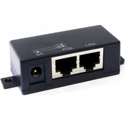 NESTRON POE tápfeladó Passzív Power over Ethernet; DC, PoE és LAN aljzat