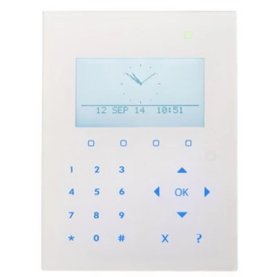 ACRE-VANDERBILT SPCK520.100-N X-busz érintőgombos grafikus LCD kezelő felirat nélkül; audio; 128×64