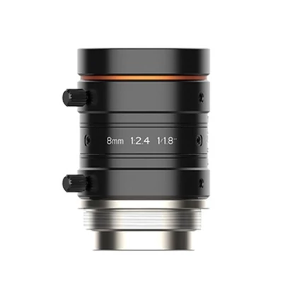 HIKROBOT MVL-HF0824M-10MP Objektív; 8 mm fix fókusztávolság; 10MP; F2.4-F16; 1/1.8"; C-menet