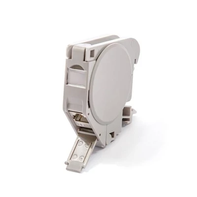 KELINE HN-DIN-C5ES DIN sínre szerelhető aljzat, Kategória 5E, 1xRJ45/s csatlakozóval