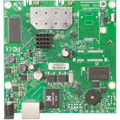 MIKROTIK RB911G-5HPnD RouterBOARD 911G with 600Mhz Atheros CPU, 32MB RAM, 1xGigabit LAN, built-in 5G