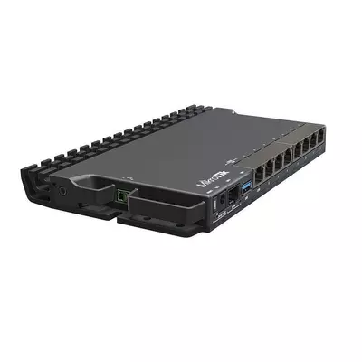 MIKROTIK RB5009UG+S+IN RouterBORD 5009UG+S+ with Marvell Armada ARMv8 CPU , 1GB of DDR4 RAM, 1GB