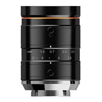 HIKROBOT MVL-KF5028M-12MPE Objektív; 50 mm fix fókusztávolság; 12 MP; F2.8-F22; 1.1"; C-menet