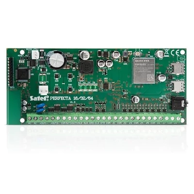 SATEL PERFECTA 64 M Riasztóközpont alaplap; 8-64 zóna; beépített GSM/GPRS kommunikátor