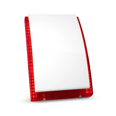 SATEL SP-4006 R Kültéri hang- és fényjelző; akkumulátorral szerelt; ultrafényes LED-ek; piezo hang;